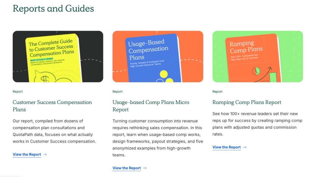 compensation reports