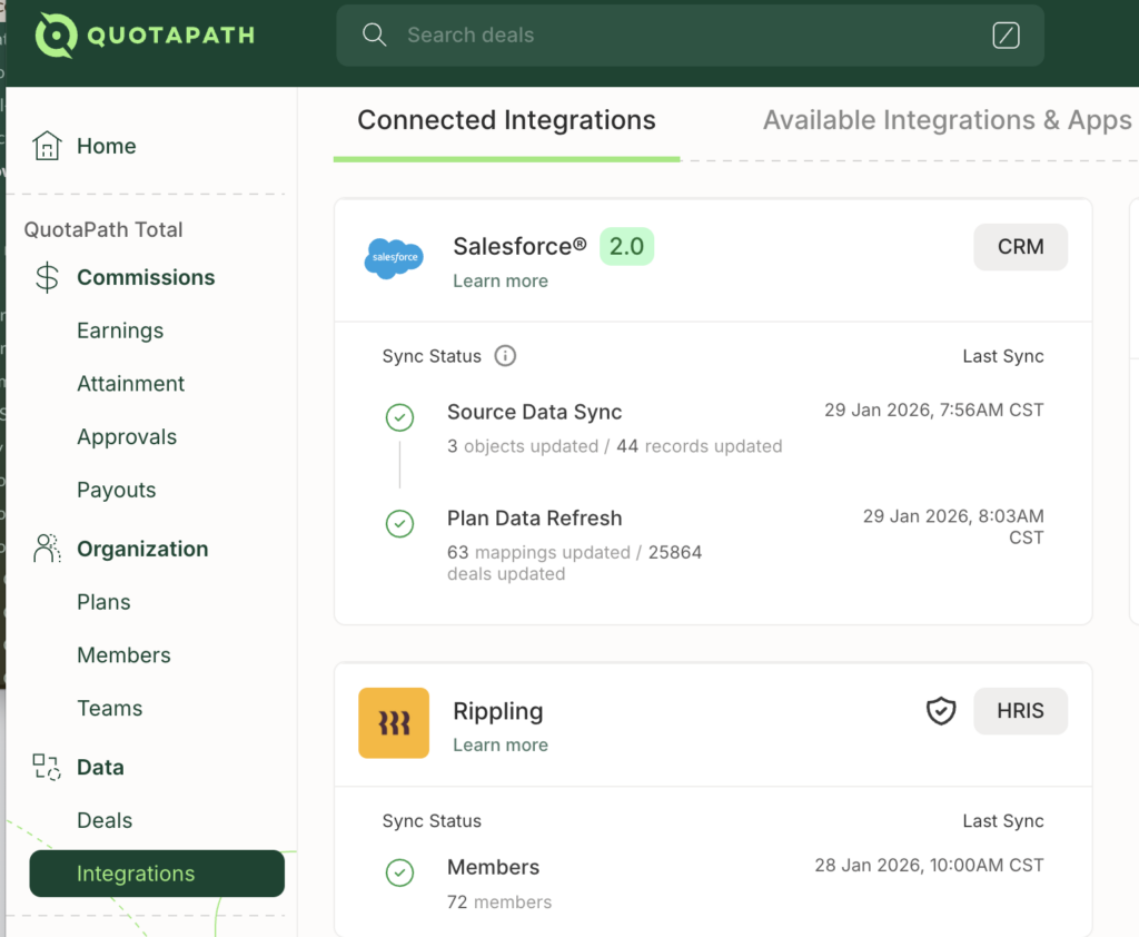 rippling quotapath integration