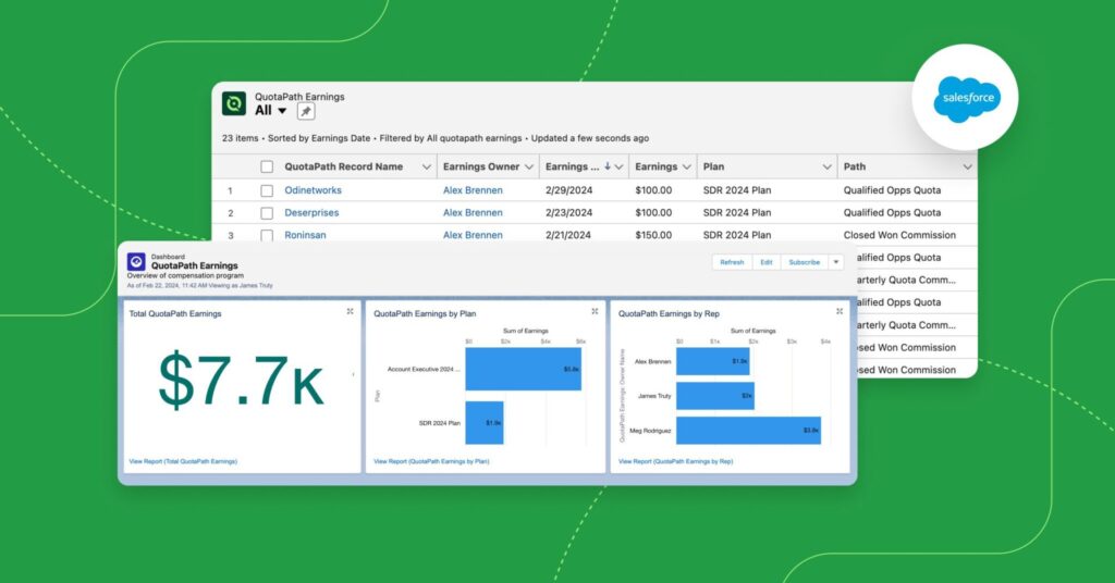 salesforce commissions in quotapath